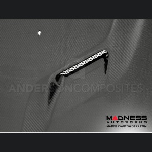 Dodge Challenger Hood by Anderson Composites- Carbon Fiber 